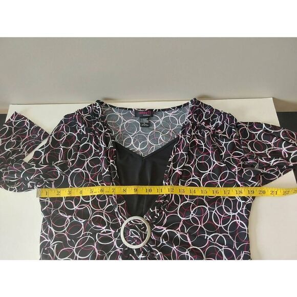 Two top bundle Sz XL Clothing & Co and Dana Buchman - Picture 8 of 9